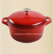 China Enamel Cast Iron Casserole Pot 3.5L